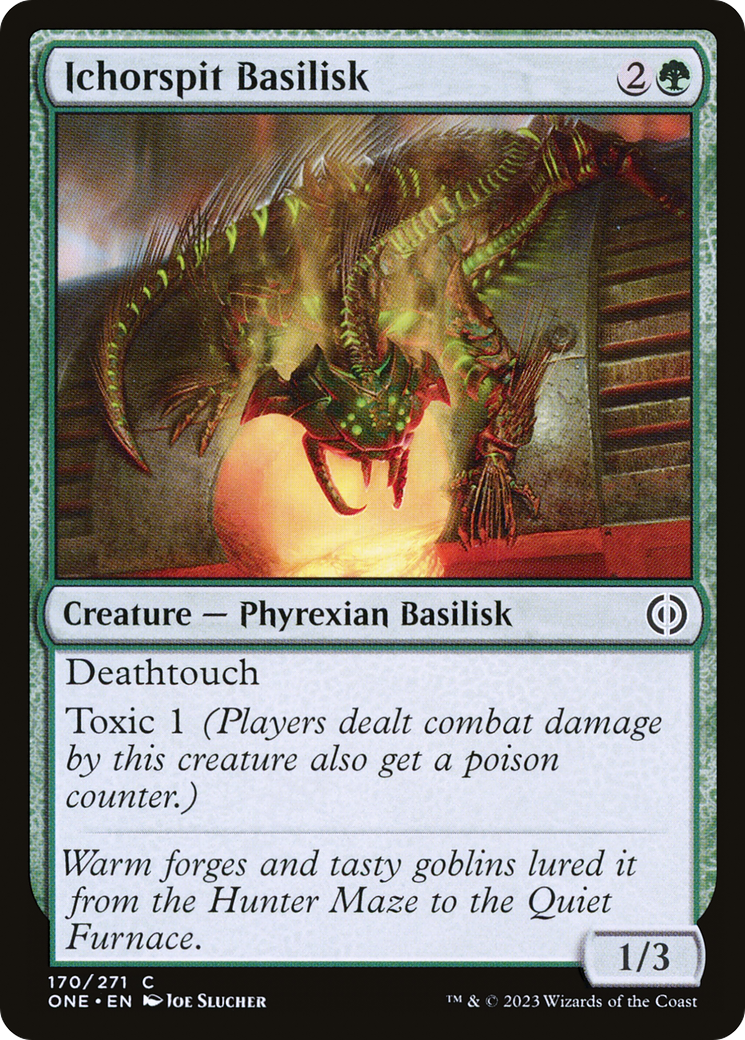 Ichorspit Basilisk [Phyrexia: All Will Be One] | Tabernacle Games