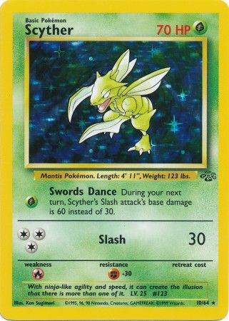 Scyther (10/64) [Jungle Unlimited] | Tabernacle Games