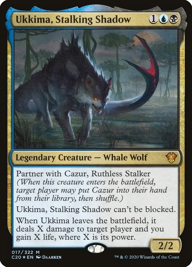 Ukkima, Stalking Shadow [Commander 2020] | Tabernacle Games