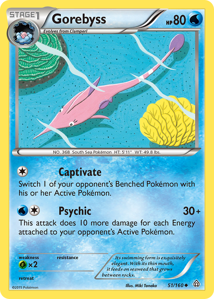 Gorebyss (51/160) [XY: Primal Clash] | Tabernacle Games