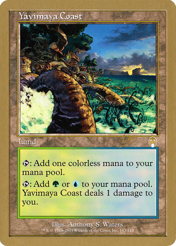 Yavimaya Coast (Raphael Levy) [World Championship Decks 2002] | Tabernacle Games