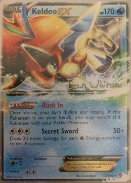 Keldeo EX (49/149) (American Gothic - Ian Whiton) [World Championships 2013] | Tabernacle Games