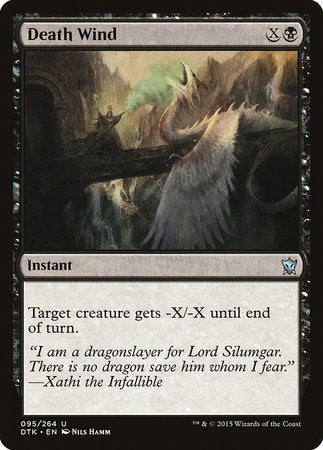 Death Wind [Dragons of Tarkir] | Tabernacle Games