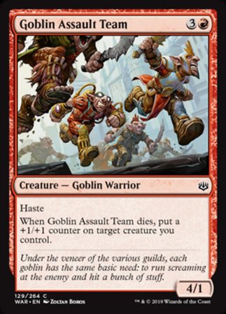 Goblin Assault Team [War of the Spark] | Tabernacle Games