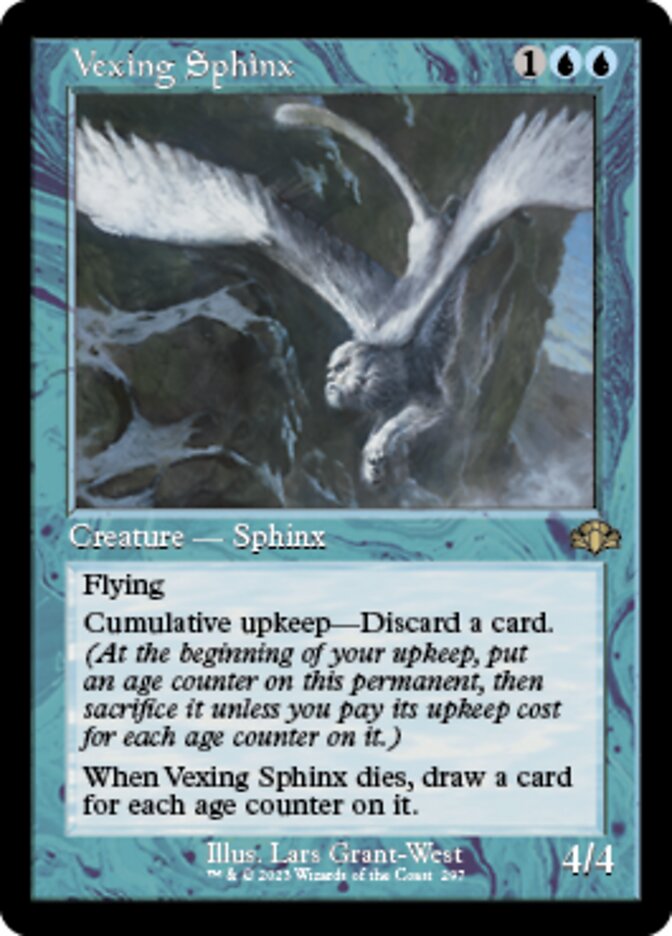 Vexing Sphinx (Retro) [Dominaria Remastered] | Tabernacle Games