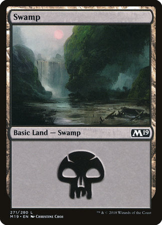 Swamp (271) [Core Set 2019] | Tabernacle Games