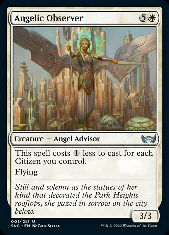 Angelic Observer [Streets of New Capenna] | Tabernacle Games