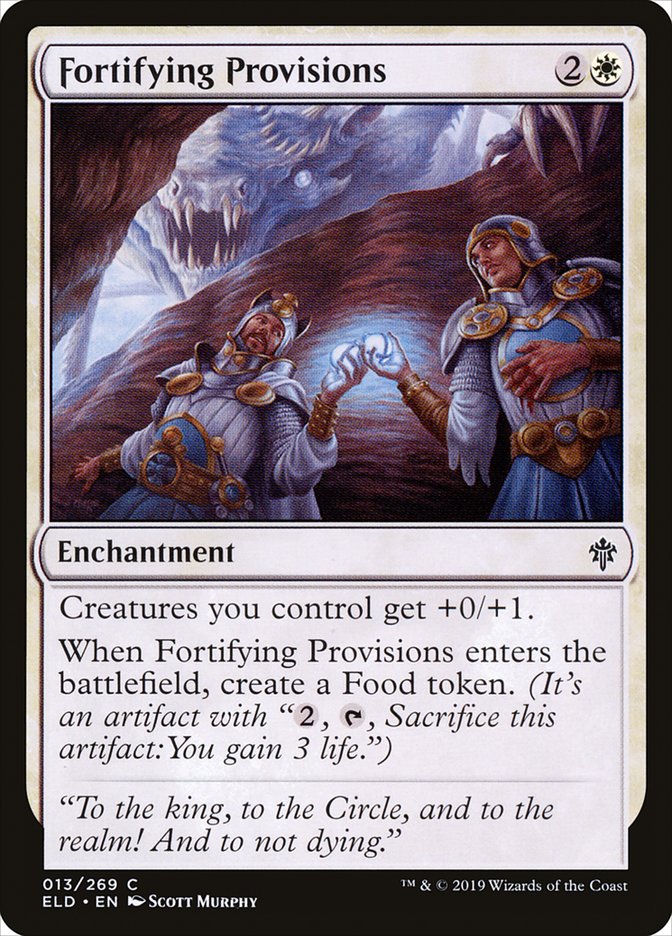 Fortifying Provisions [Throne of Eldraine] | Tabernacle Games