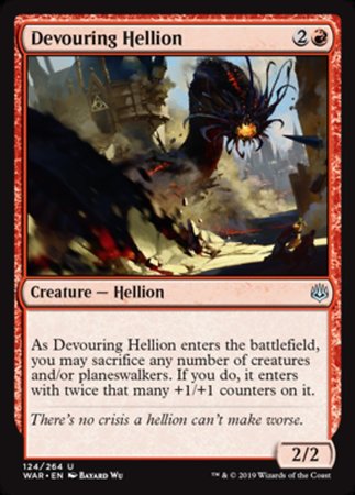 Devouring Hellion [War of the Spark] | Tabernacle Games