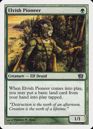 Elvish Pioneer [Eighth Edition] | Tabernacle Games