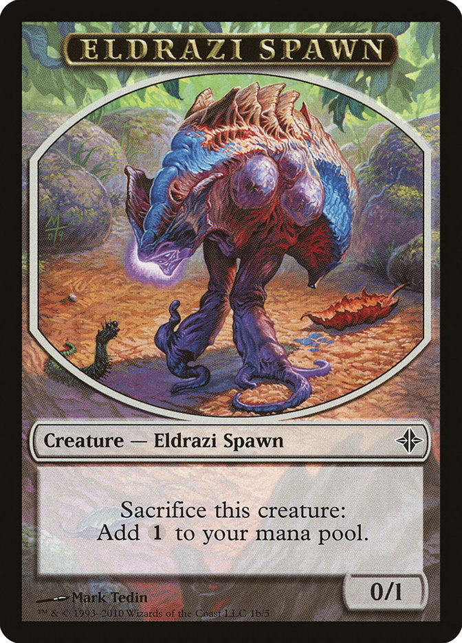 Eldrazi Spawn (1b/5) [Rise of the Eldrazi Tokens] | Tabernacle Games