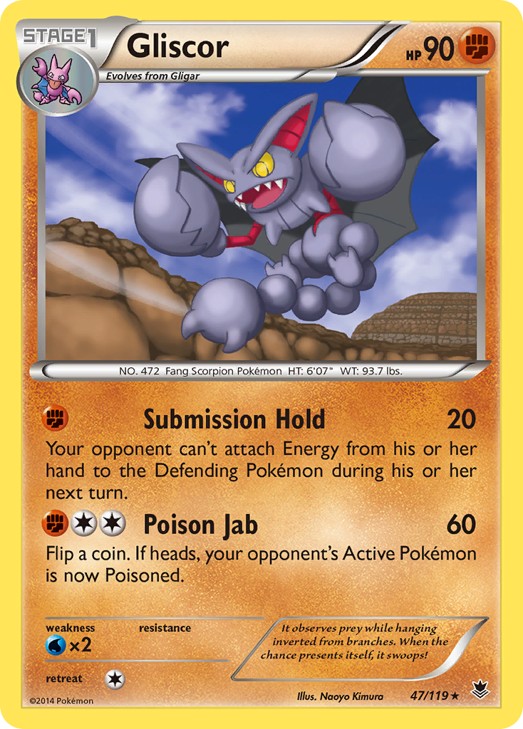 Gliscor (47/119) [XY: Phantom Forces] | Tabernacle Games