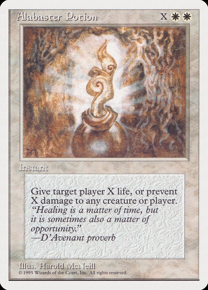 Alabaster Potion [Rivals Quick Start Set] | Tabernacle Games