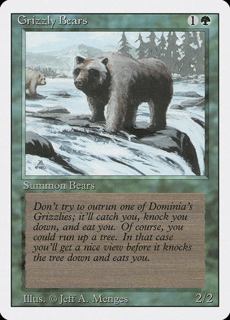 Grizzly Bears [Revised Edition] | Tabernacle Games