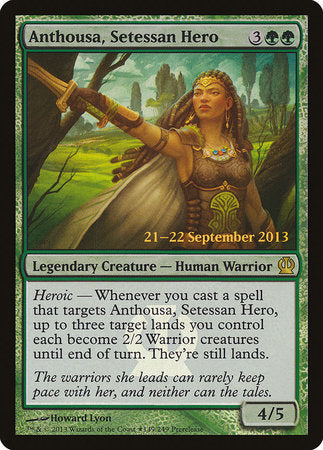 Anthousa, Setessan Hero [Theros Promos] | Tabernacle Games