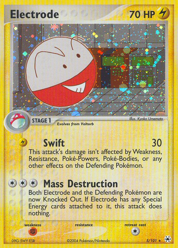 Electrode (5/101) [EX: Hidden Legends] | Tabernacle Games