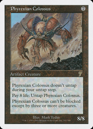 Phyrexian Colossus [Seventh Edition] | Tabernacle Games