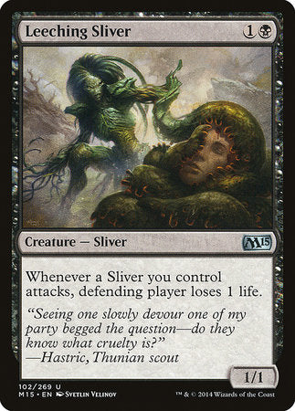 Leeching Sliver [Magic 2015] | Tabernacle Games