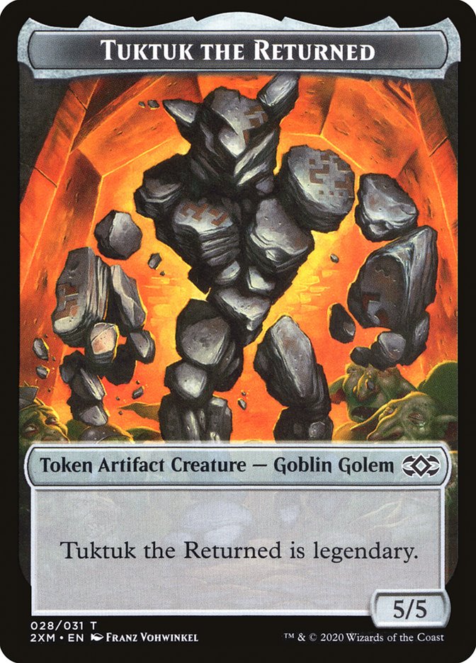 Tuktuk the Returned Token [Double Masters] | Tabernacle Games