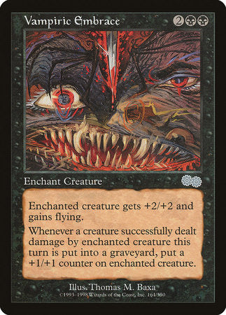 Vampiric Embrace [Urza's Saga] | Tabernacle Games