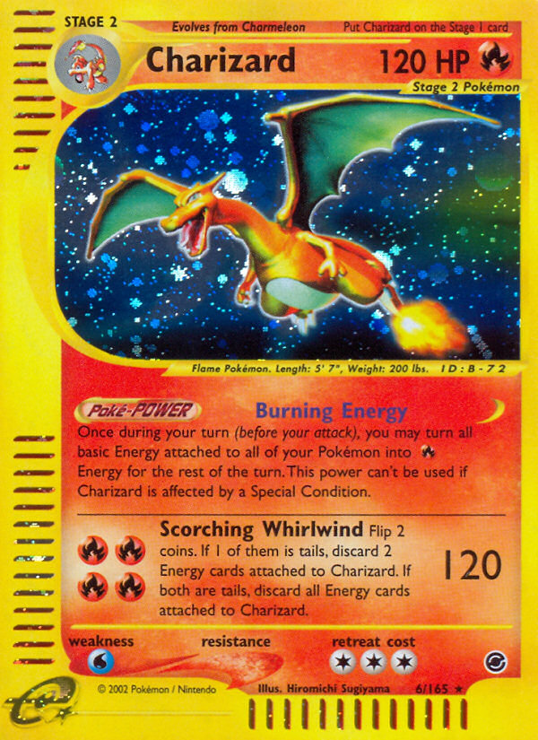Charizard (6/165) [Expedition: Base Set] | Tabernacle Games