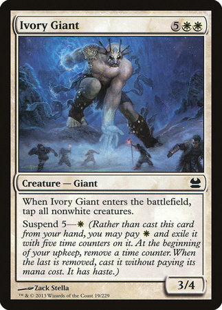 Ivory Giant [Modern Masters] | Tabernacle Games