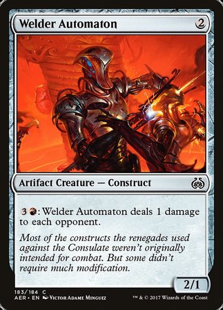 Welder Automaton [Aether Revolt] | Tabernacle Games