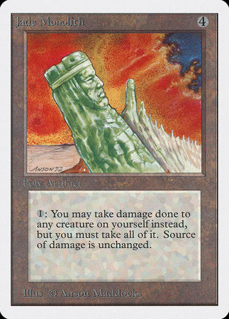 Jade Monolith [Unlimited Edition] | Tabernacle Games