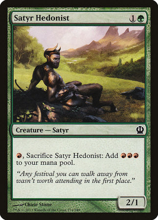 Satyr Hedonist [Theros] | Tabernacle Games