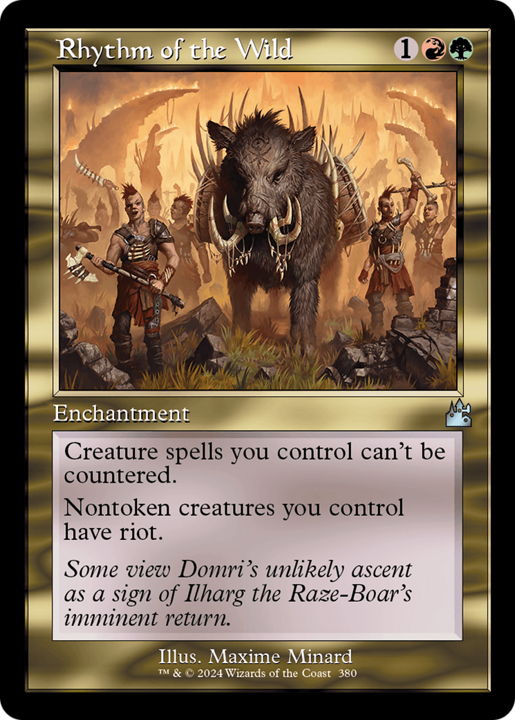 Rhythm of the Wild (Retro Frame) [Ravnica Remastered] | Tabernacle Games