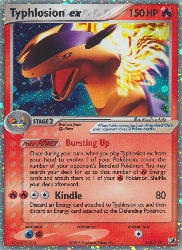 Typhlosion ex (110/115) [EX: Unseen Forces] | Tabernacle Games
