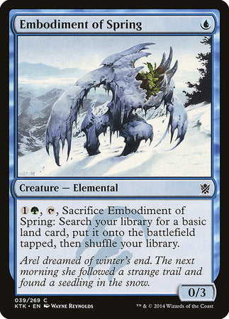 Embodiment of Spring [Khans of Tarkir] | Tabernacle Games