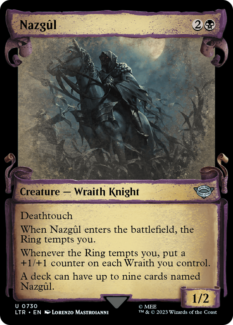 Nazgul (0730) [The Lord of the Rings: Tales of Middle-Earth Showcase Scrolls] | Tabernacle Games