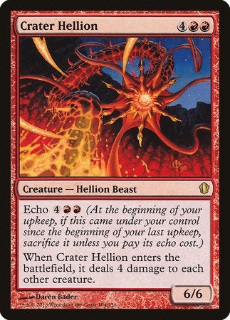 Crater Hellion [Commander 2013] | Tabernacle Games