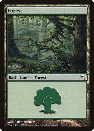 Forest (306) [Champions of Kamigawa] | Tabernacle Games