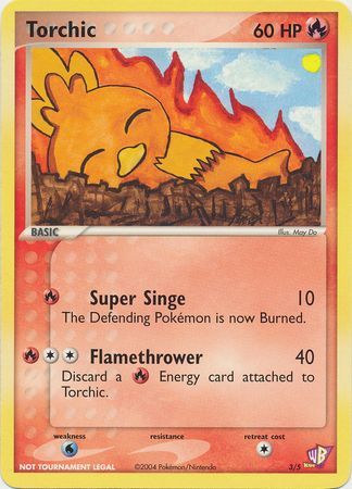 Torchic (3/5) [Kids WB Promos] | Tabernacle Games