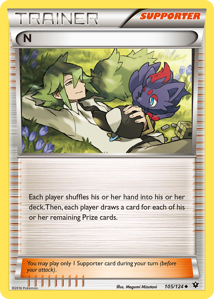 N (105/124) [XY: Fates Collide] | Tabernacle Games