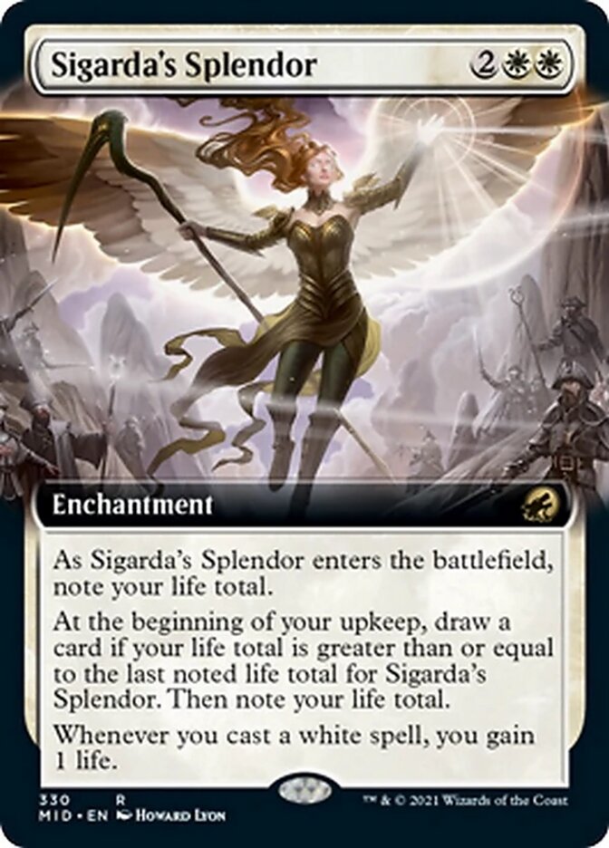 Sigarda's Splendor (Extended) [Innistrad: Midnight Hunt] | Tabernacle Games
