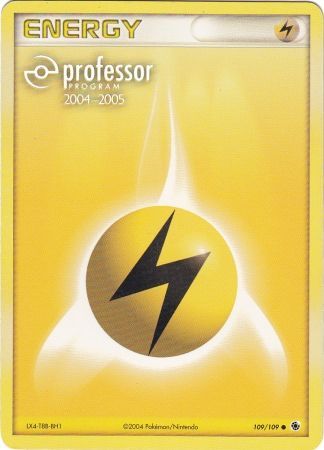 Lightning Energy (109/109) (2004 2005) [Professor Program Promos] | Tabernacle Games