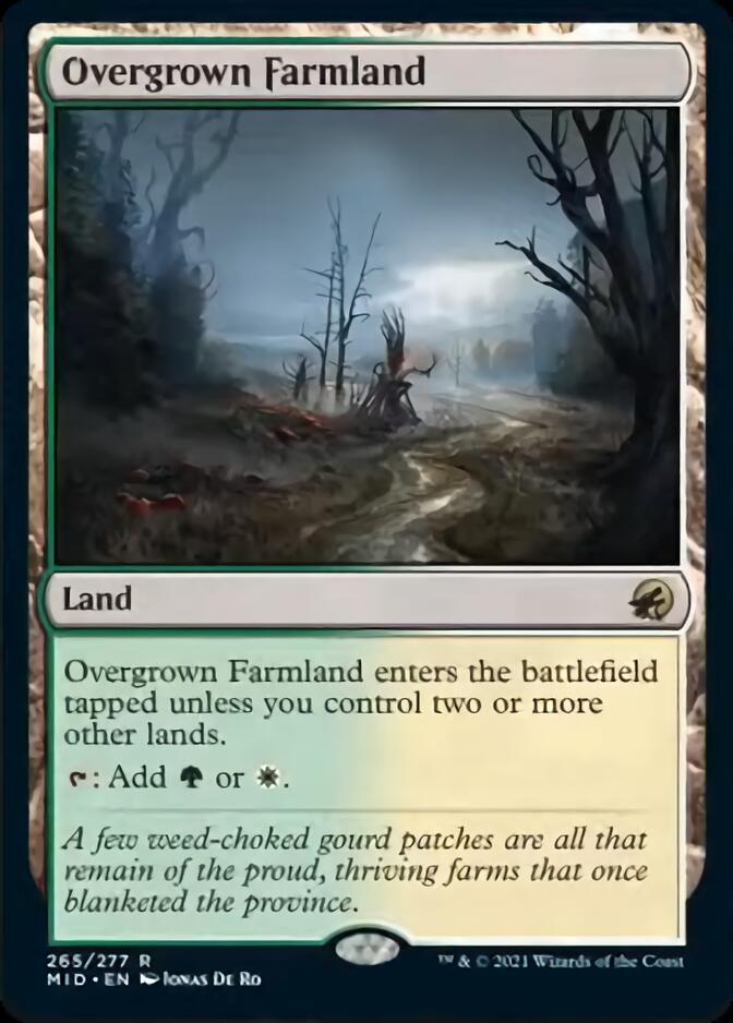 Overgrown Farmland [Innistrad: Midnight Hunt] | Tabernacle Games