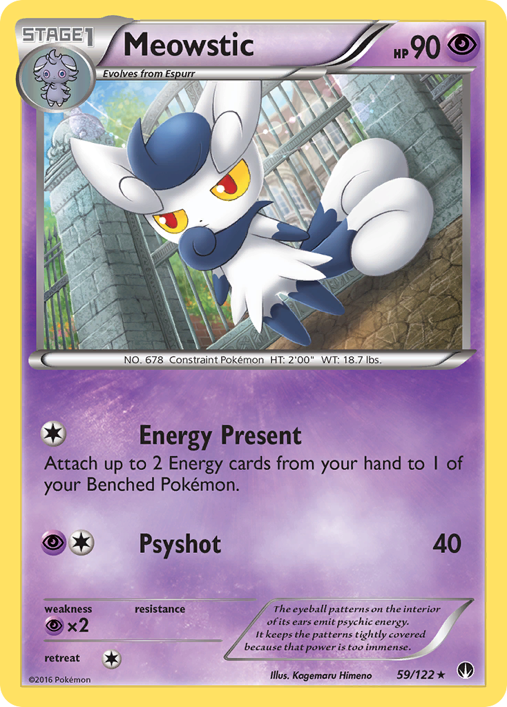 Meowstic (59/122) [XY: BREAKpoint] | Tabernacle Games
