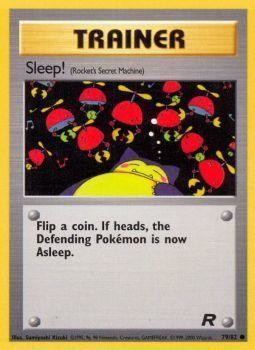 Sleep! (79/82) [Team Rocket Unlimited] | Tabernacle Games