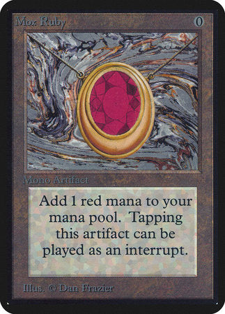 Mox Ruby [Limited Edition Alpha] | Tabernacle Games