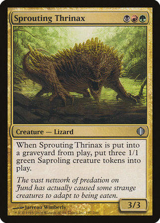 Sprouting Thrinax [Shards of Alara] | Tabernacle Games