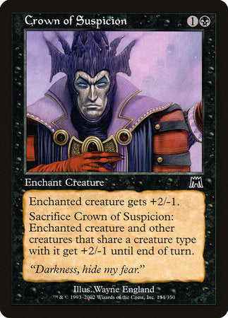 Crown of Suspicion [Onslaught] | Tabernacle Games