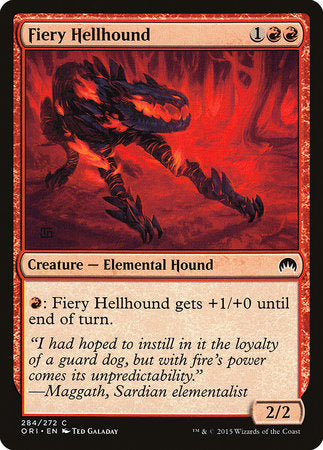 Fiery Hellhound [Magic Origins] | Tabernacle Games