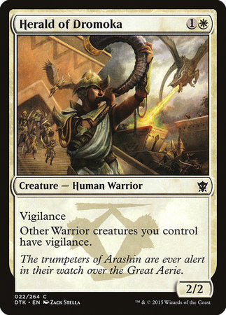 Herald of Dromoka [Dragons of Tarkir] | Tabernacle Games