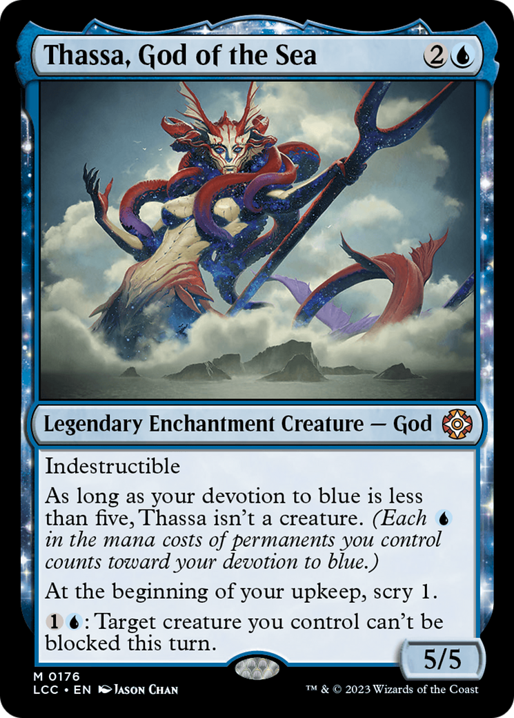 Thassa, God of the Sea [The Lost Caverns of Ixalan Commander] | Tabernacle Games