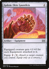 Golem-Skin Gauntlets [Double Masters] | Tabernacle Games