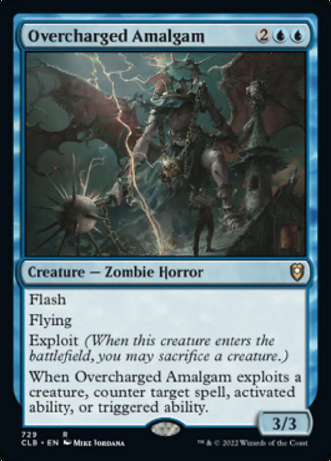 Overcharged Amalgam [Commander Legends: Battle for Baldur's Gate] | Tabernacle Games